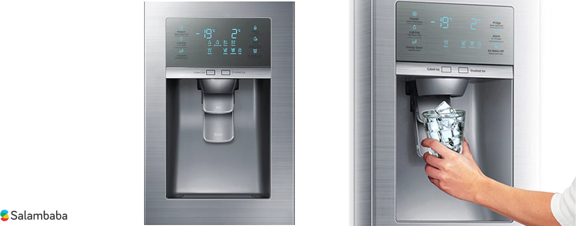 آب سردکن و یخ ساز یخچال سامسونگ RH77